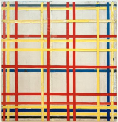 New York City 1 by Piet Mondrian